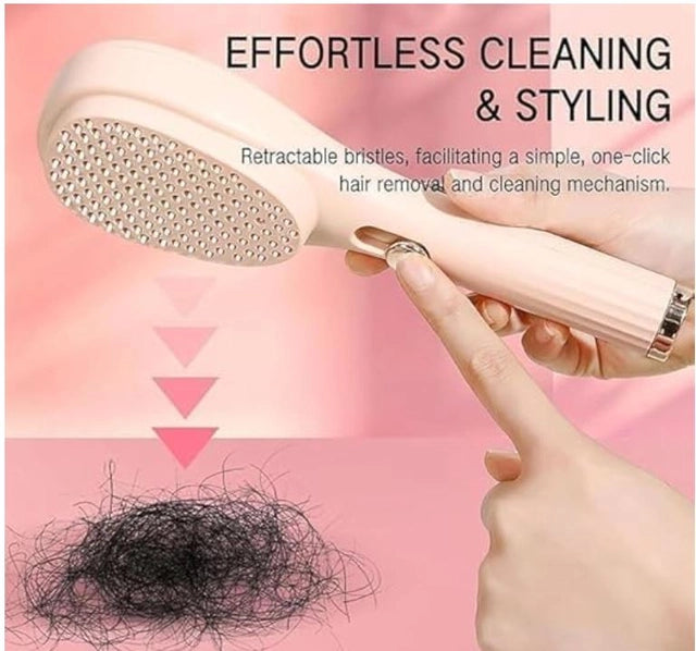 Self Cleaning Hairbrush